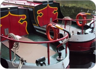 The rear deck of ´Swan´